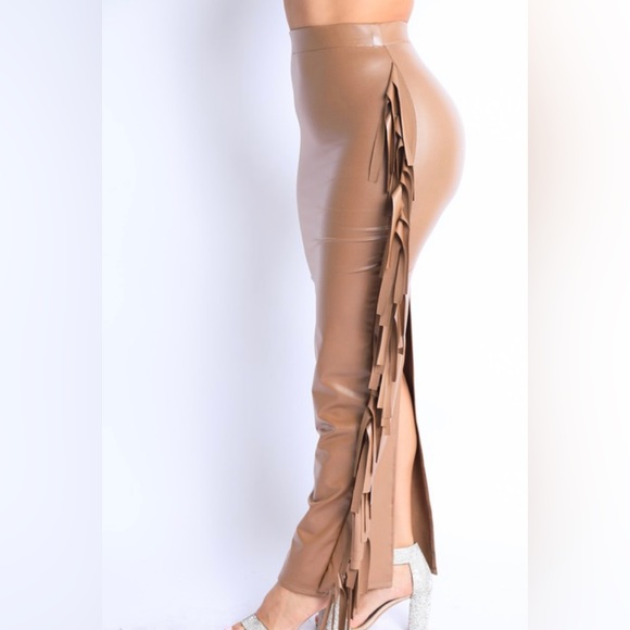 NWT Leather Skirt - Picture 3 of 6